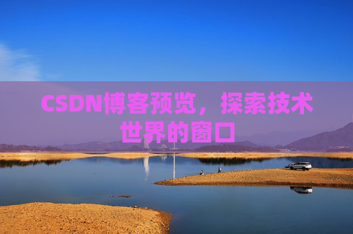 CSDN博客预览，探索技术世界的窗口